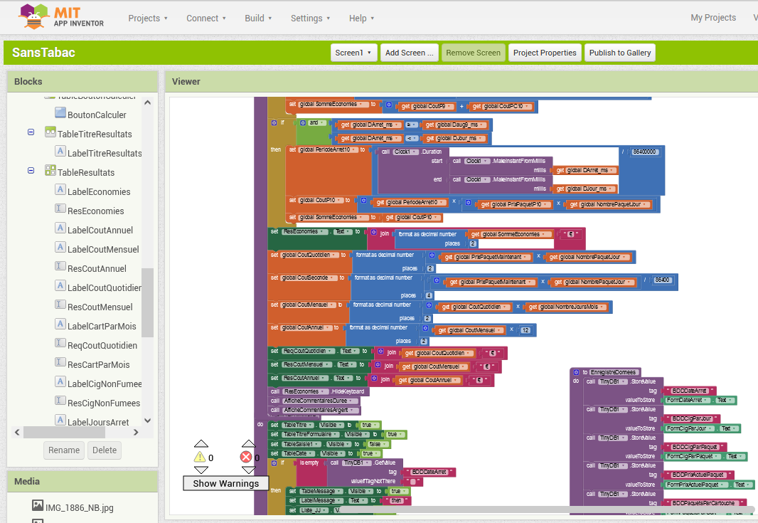 MIT AppInventor