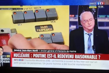 Capture d'écran LCI: "Nucléaire: Poutine est-il devenu raisonnable ?"