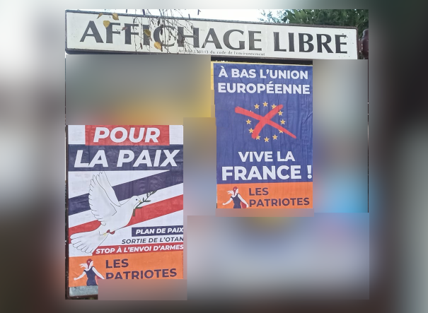 Affichage publique patriotes